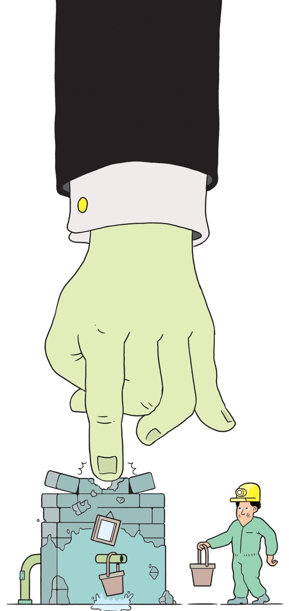 Tranh minh họa của Giacomo Gambineri/The Guardian