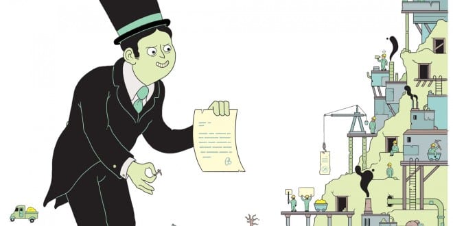 Tranh minh họa của Giacomo Gambineri/The Guardian