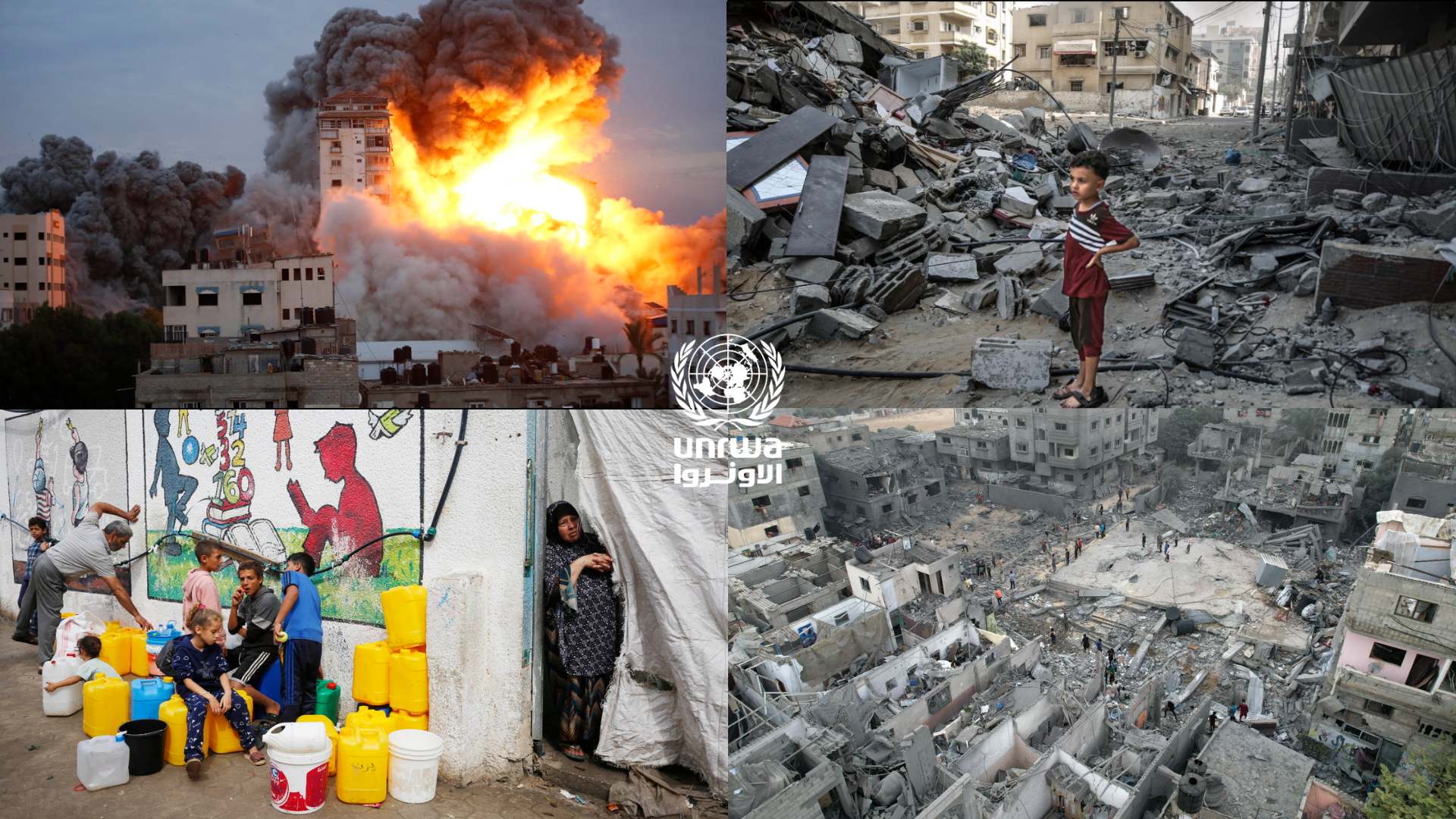 Tại Gaza, có khoảng hơn 34.000 người thiệt mạng kể từ khi Israel xâm lược Gaza. Nguồn ảnh: UNRWA. Đồ họa: Tùy Phong/ Luật Khoa.