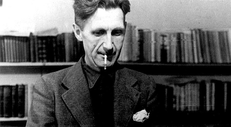 Nh&agrave; văn George Orwell. Ảnh: lithub.