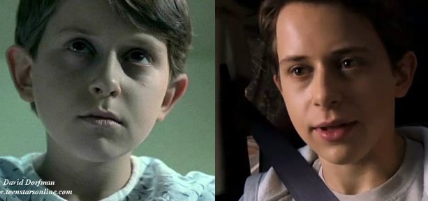 David Dorfman trong một cảnh quay phim kinh dị "The Ring" năm xưa v&agrave; khi đ&atilde; trưởng th&agrave;nh. 