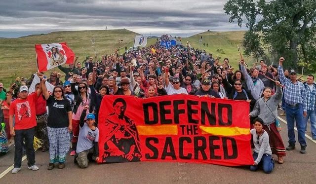 Cuộc biểu t&igrave;nh tại Standing Rock - Hoa Kỳ nhằm phản đối việc đặt ống dẫn dầu đi qua v&ugrave;ng nước l&agrave; một trong những v&iacute; dụ điển h&igrave;nh cho phong tr&agrave;o nh&acirc;n quyền thế hệ thứ ba. Ảnh: buzzfeed