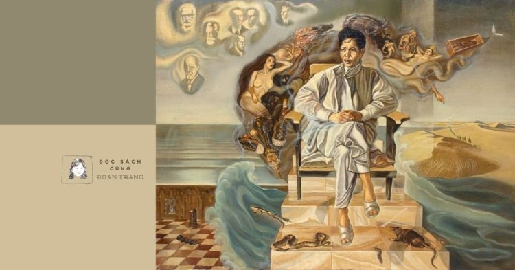 Giấc mơ nghệ sĩ (Chân dung nhà văn Nguyễn Huy Thiệp) (1990). Tranh của Nguyễn Đình Đăng.