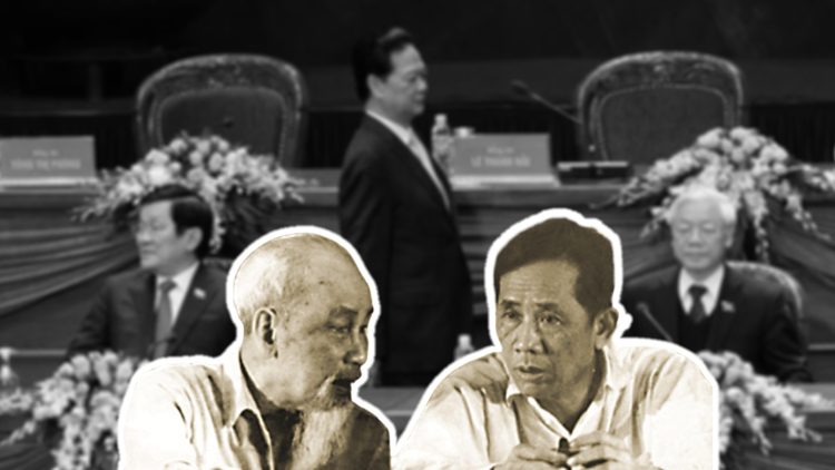 Chính trị vùng miền Việt Nam không phải bây giờ mới có. Ảnh: AFP/Công an Nhân dân. Đồ họa: Luật Khoa.