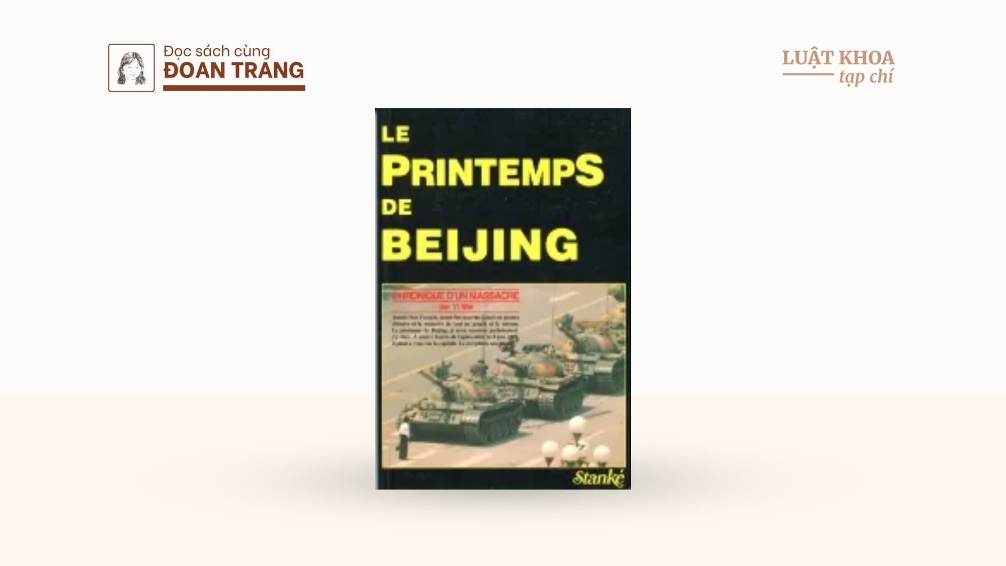 Ảnh bìa sách: Stanke.