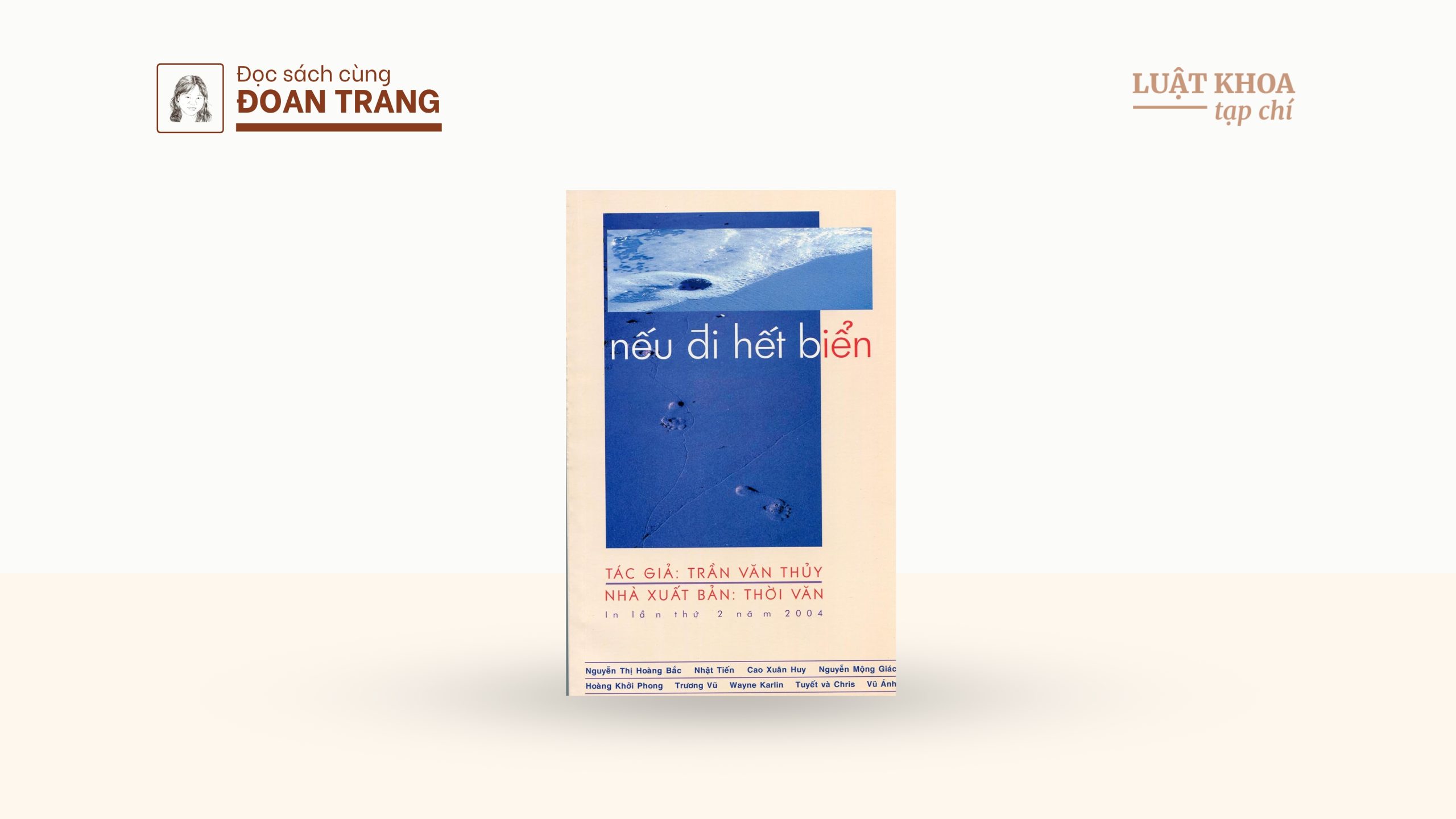 Nếu đi hết biển - Trần Văn Thủy.