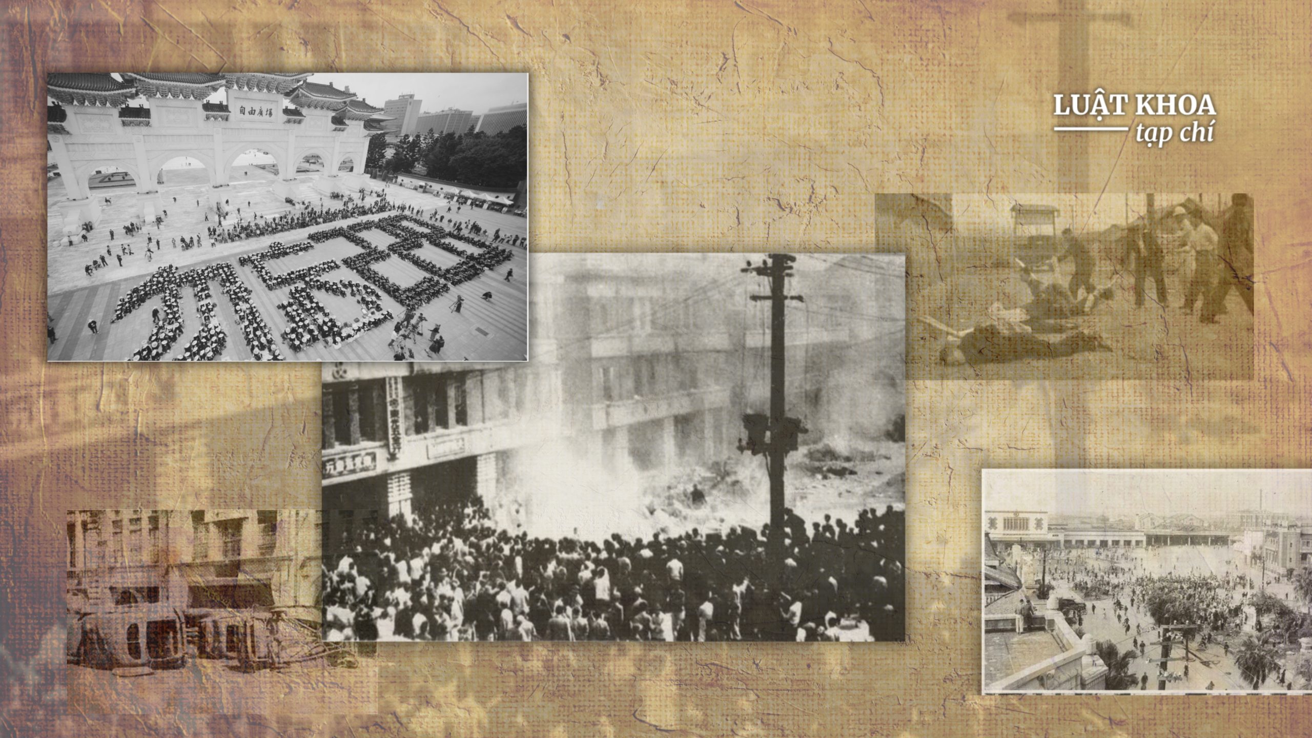 Dân chủ hóa tại Đài Loan – Kỳ 3: Sự kiện 2-28 – ký ức đau thương và hạt mầm dân chủ. Một số hình ảnh về vụ Thảm sát 228: Trên 1.000 người xếp tưởng niệm nạn nhân của thảm sát 228 tại Đài Bắc vào tháng 2/2015. Biểu tình ngày 28/2/1947 trước cửa Cục quản lý thuốc lá độc quyền ở Đài Bắc. Và các hình ảnh đàn áp, náo loạn tại thời điểm đó. Nguồn ảnh: AP/newlense.com; qulishi.com.