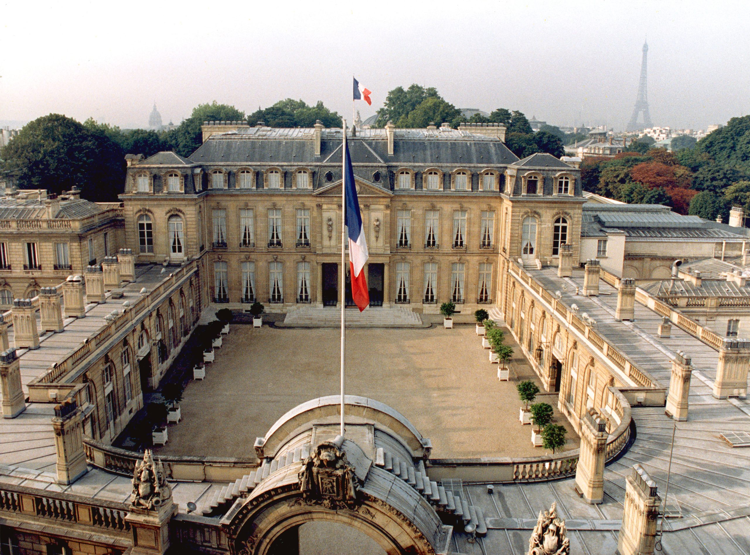 Điện Élysée ở Paris là nơi sinh sống và làm việc của tổng thống Pháp. Nguồn ảnh: Le Palais présidentiel de l'Elysée.