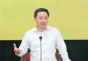 Giám đốc Sở Khoa học và Công nghệ Hà Nội Trần Anh Tuấn. Ảnh: Báo Hà Nội Mới.