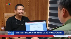 Ông Đỗ Văn Ngà trên sóng truyền hình VTV1 ngày 28/12/2025. Ảnh: Chụp màn hình.