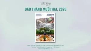 Luật Khoa ra mắt số báo tháng Mười Hai – 2025