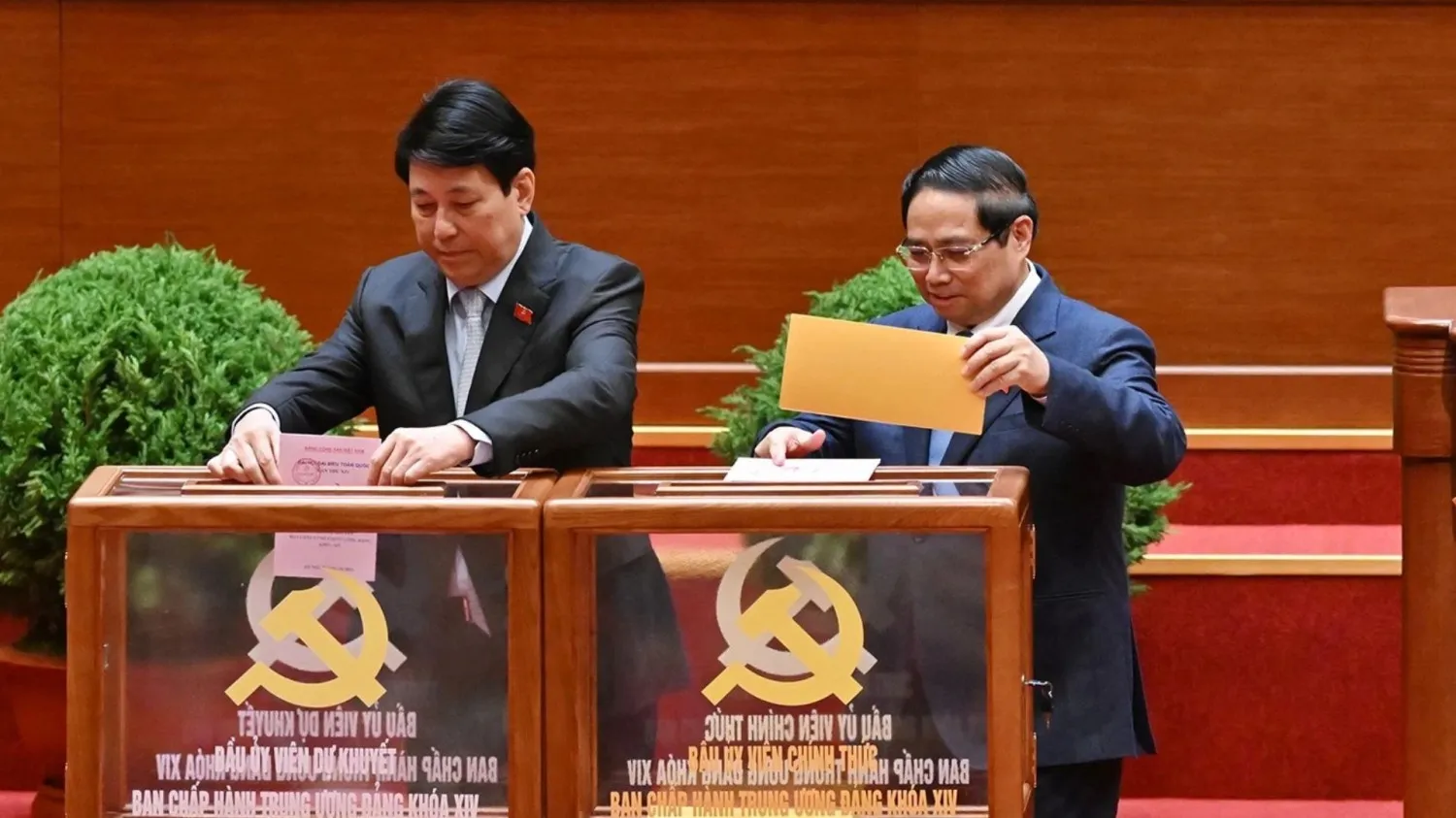 Đại hội 14: Thủ tướng Phạm Minh Chính và Chủ tịch nước Lương Cường không có tên trong danh sách đắc cử