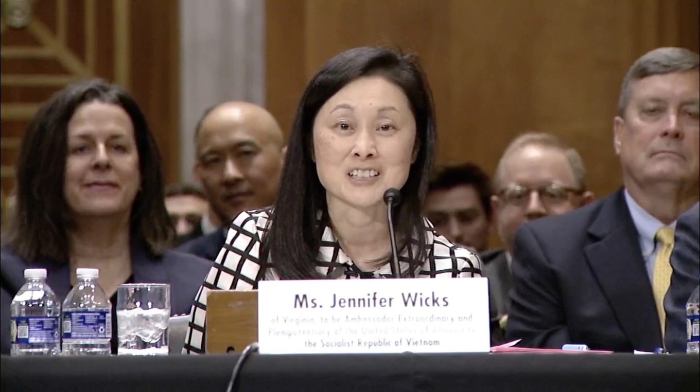 B&agrave; Jennifer Wicks McNamara. Nguồn ảnh: U.S. Senate.