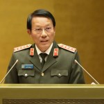 Bộ trưởng Bộ Công an Lương Tam Quan phát biểu tại hội nghị, ngày 7/2. Nguồn ảnh: Báo Công an Nhân dân.