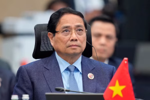 Thủ tướng Phạm Minh Chính. Ảnh: Vincent Thian/Reuters.